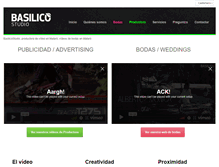 Tablet Screenshot of basilicostudio.com